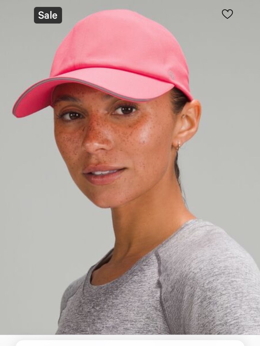 Lululemon NWOT 38$  fast and free run hat pink